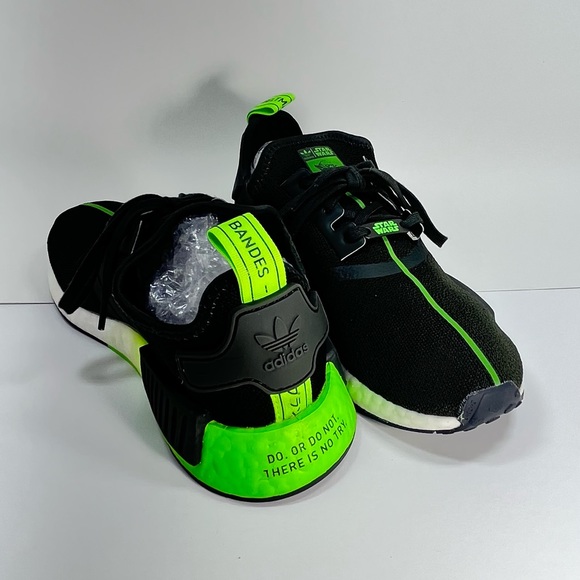 ADIDAS BOOST NMD STAR WARS YODA  SHOES SIZE 4.5 - Picture 3 of 11
